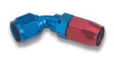 Earl's Performance Swivel-Seal Hose Ends 806112ERL Fitting, End, Swivel-Seal, 60 Degree, -12 AN to Female -12 AN, Aluminum, Red/Blue, Each thumbnail 3