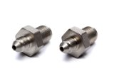 Earl's Performance AN to Metric Adapter Fittings 592053ERL Fitting, Adapter, Threads, Straight, Steel, Nickel Plated, -3 AN, M12 x 1.0, Pair thumbnail 6