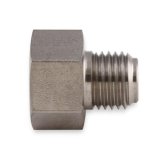 Earl's Performance Hardline Adapters 00117ERL Fitting, Reducer, Inverted Flare to Inverted Flare, Straight, Stainless Steel, Natural, 3/8-24 in. Inverted Flare, 7/16-24 in. Inverted Flare, Each thumbnail 2
