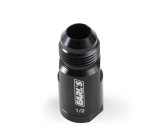Earl's Performance Vapor Guard OEM Quick-Connect Fuel Rail Adapter Fittings 751186ERL Fitting, Push-On EFI, Straight, Male -10 AN, Female Quick-Connect, Threaded Cap, 1/2 in., Black Anodized, Each thumbnail 2