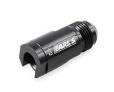 Earl's Performance Vapor Guard OEM Quick-Connect Fuel Rail Adapter Fittings 751186ERL Fitting, Push-On EFI, Straight, Male -10 AN, Female Quick-Connect, Threaded Cap, 1/2 in., Black Anodized, Each thumbnail 3