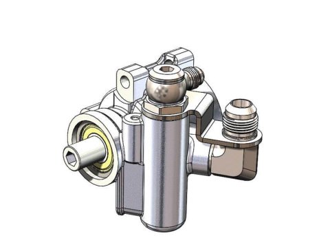 Earl's Performance Power Steering Adapter Fittings PS0001ERL Fittings, Remote Reservoir Kit For Saginaw Type II Pump with 5/8 in. Hose Barb Inlet, Kit thumbnail 4