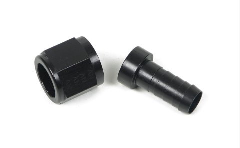 Earl's Performance Auto-Mate Hose Ends AT700106ERL Fitting, End, Auto-Mate, Straight, Aluminum, Black Anodized, -6 AN, Female, Each