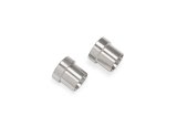 Earl's Performance Sleeves SS581906ERL Fittings, Tube Sleeves, -6 AN, Stainless Steel, Natural, Pair thumbnail 2
