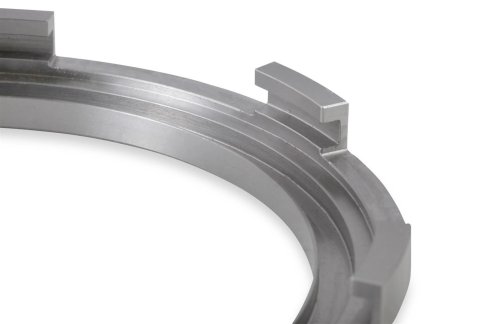 Earl's Performance Late Model USCAR Fuel Pump Module Mounting Rings 166021ERL Ring, Style Module, Weld-on, Mild Steel, 6.375 in. Diameter, Each thumbnail 3
