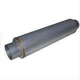 MBRP Installer Series Steel 3 Inch Muffler GP120810 Muffler, 3.00 in. Center Inlet, 2.50 in. Center Outlet, 30.00 in. Overall length, Round, Aluminized Steel, Universal, Each thumbnail 1