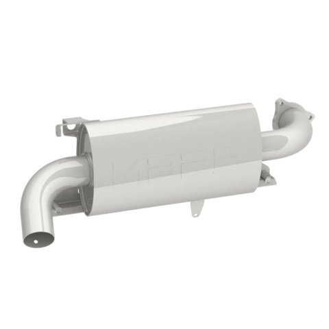 MBRP Sport Slip-On Mufflers AT-9524SP Mufflers, Series, Slip-On, Oval, Stainless Steel, Polaris, Each