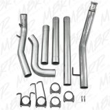 MBRP PLM Series Exhaust Systems for 1998-2002 RAM 2500, 3500 - S6100PLM System, Series, Turbo-Back, Steel, Passenger Side Exit, Aluminized, Dodge, Pickup, Cummins, Kit thumbnail 4