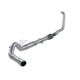 MBRP Installer Series Exhaust Systems for 2003-2007 F-250 SUPER DUTY, F-350 DUTY - S62240AL System, Series, Turbo-Back, Steel, Passenger Side Exit, Aluminized, Polished Tip, Ford, 6.0L, Kit thumbnail 1