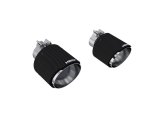 MBRP Performance Exhaust Tips T5202CF Carbon Fiber Tip; 2.125" ID, 5" OD Out, 7.25" Length, Single Wall Angle Cut, Sold In Pairs thumbnail 2