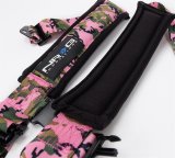 NRG SFI Seat Belt 5-Point Harness SBH-5PCBK Harness, Complete, 5-Point, Latch, Black, 3 in., Individual Shoulders, Pull Down, Bolt-In, Floor Mount, Each thumbnail 2