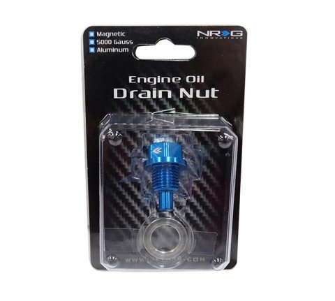 NRG Magnetic Oil Drain Plugs NOP-100GM Gun Metal - M14x1.5 Acura,Dodge,Ford,Honda,Hyundai,Isuzu,Jeep, Kia,Mazda,Mitsubishi