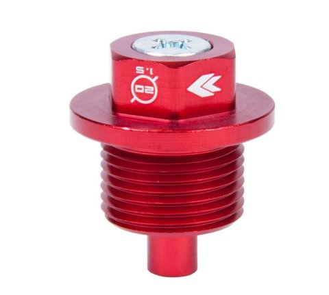 NRG Magnetic Oil Drain Plugs NOP-300RD Red - M20x1.5 Subaru