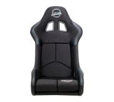 NRG FIA Competition Black Cloth Seat FRP-RS500M seat with Fabric, homologated, Free Driving Position thumbnail 4