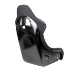 NRG FIA Competition Black Cloth Seat FRP-RS500M seat with Fabric, homologated, Free Driving Position thumbnail 5