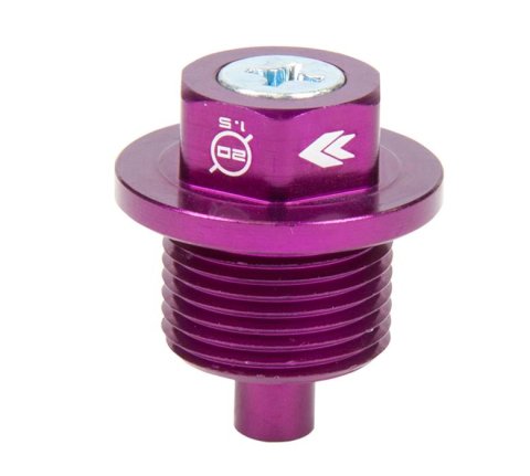 NRG Magnetic Oil Drain Plugs NOP-300PP Purple - M20x1.5 Subaru thumbnail 2