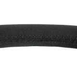 NRG Classic Stealth Steering Wheels RST-380-STL-SA Wheel, Stealth, 380mm, 1 in. Dish, Black Suede Grip, Black Spoke, Black Stitching, Each thumbnail 1