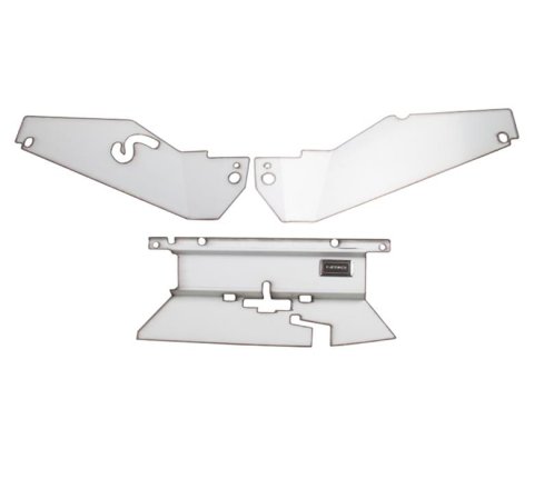 NRG Innovations Air Deflectors DVP-3005 97-98 Nissan 240SX S14 (After Facelift S14.7+) (3pc Kit)