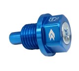 NRG Magnetic Oil Drain Plugs NOP-100BL Blue - M14x1.5 Acura,Dodge,Ford,Honda,Hyundai,Isuzu,Jeep, Kia,Mazda,Mitsubishi thumbnail 2