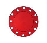 NRG Round Flush Horn Delete Plates STR-150RD Plate Fitting- Red thumbnail 5