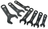 Russell AN Hose End Wrenches 750100 Wrench Kit, 7-Piece, Aluminum, Black, -4 through -20 AN, Kit thumbnail 1