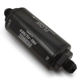 Russell ProFilter 2 40 Microns Fuel Filter with -6 AN Inlet Size 750604 Filter, Pro-Filter 2, 75 Series, Male In/Out, Microns, 6.25 in. Length, Aluminum, Black, Each thumbnail 2