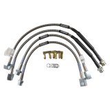 Russell Street Legal Brake Line Kits 692200 Hose Kit; Assembly; 4 Lines Per Kit; Front Or Rear thumbnail 1