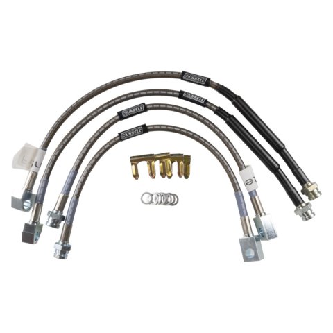 Russell Street Legal Brake Line Kits 692200 Hose Kit; Assembly; 4 Lines Per Kit; Front Or Rear