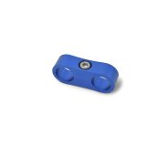 Russell AN Hose Separators 654332 and Line Mounting Clamps, Separators, 2 Capacity, Aluminum, Blue Anodized, for Use with -12 Braided Hose, Pair thumbnail 4