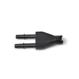 Russell Push-On EFI Fittings 644163 Fitting, EFI, Y, 3/8 in. Female, Push-On, 3/8 in. Male, Black Anodized, Each thumbnail 4