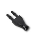 Russell Push-On EFI Fittings 644163 Fitting, EFI, Y, 3/8 in. Female, Push-On, 3/8 in. Male, Black Anodized, Each thumbnail 7