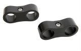 Russell AN Hose Separators 654333 and Line Mounting Clamps, Separators, 2 Capacity, Aluminum, Black Anodized, 0.938 in. O.D., for -12 Braided Hose, Pair thumbnail 6