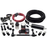 Russell Complete Carbureted Fuel System Kits 641523 Kit, Pump, Regulator, Filter, Lines, Silver, Black Fittings, Holley/Demon, Kit thumbnail 2