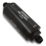 Russell ProFilter 2 40 Microns Fuel Filter with -8 AN Inlet Size 750804 Filter, Pro-Filter 2, 75 Series, Male In/Out, Microns, 6.25 in. Length, Aluminum, Black, Each thumbnail 6