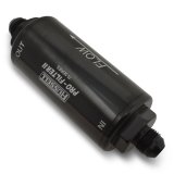 Russell ProFilter 2 40 Microns Fuel Filter with -8 AN Inlet Size 750804 Filter, Pro-Filter 2, 75 Series, Male In/Out, Microns, 6.25 in. Length, Aluminum, Black, Each thumbnail 7
