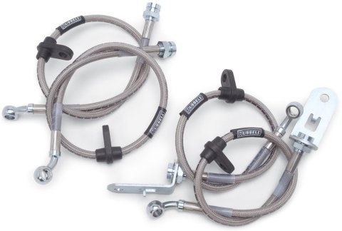 Russell Street Legal Brake Line Kits 695560 Lines, Legal, Braided Stainless Steel, Chevy, GMC, Kit