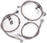 Russell Street Legal Brake Line Kits for 2005-2006 SIERRA 1500, SILVERADO 1500 - 672480 Lines, Legal, Braided Stainless Steel, Chevy, GMC, Kit thumbnail 1