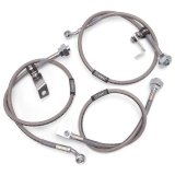 Russell Street Legal Brake Line Kits for 2005-2006 SIERRA 1500, SILVERADO 1500 - 672480 Lines, Legal, Braided Stainless Steel, Chevy, GMC, Kit thumbnail 4