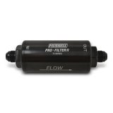 Russell ProFilter 2 100 Microns Fuel Filter with -8 AN Inlet Size 750810 Filter, Pro-Filter 2, 75 Series, Male In/Out, Microns, 6.25 in. Length, Aluminum, Black, Each thumbnail 3