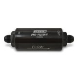Russell ProFilter 2 100 Microns Fuel Filter with -8 AN Inlet Size 750810 Filter, Pro-Filter 2, 75 Series, Male In/Out, Microns, 6.25 in. Length, Aluminum, Black, Each thumbnail 5