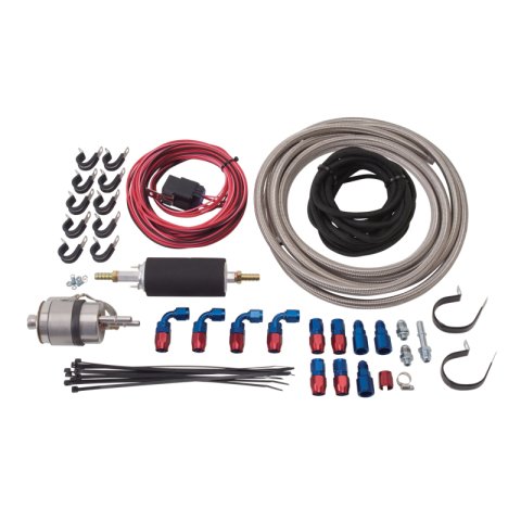 Russell Complete EFI Universal Fuel System Kits 641600 Kit; Kit; Chevy, LS And Chrysler 5.7L Hemi; Incl. Elec. Pump/Fuel Pre thumbnail 2