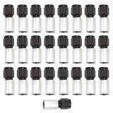 Russell ProClassic Crimp Hose Ends 610588 Fitting, End, Full Flow, On, Straight, -10 AN to Female -10 AN, Aluminum, Black/Clear, Set 25 thumbnail 3