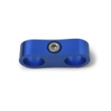 Russell AN Hose Separators 654302 and Line Mounting Clamps, Separators, 2 Capacity, Aluminum, Blue Anodized, 0.563 in. O.D., for -6 Braided Hose, Pair thumbnail 4