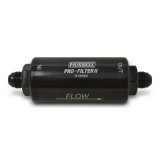 Russell ProFilter 2 40 Microns Fuel Filter with -10 AN Inlet Size 751004 Filter, Pro-Filter 2, 75 Series, Male In/Out, Microns, 6.25 in. Length, Aluminum, Black, Each thumbnail 5