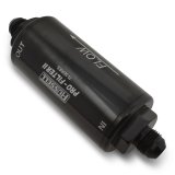 Russell ProFilter 2 100 Microns Fuel Filter with -10 AN Inlet Size 751010 Filter, Pro-Filter 2, 75 Series, Male In/Out, Microns, 6.25 in. Length, Aluminum, Black, Each thumbnail 2