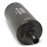 Russell ProFilter 2 100 Microns Fuel Filter with -10 AN Inlet Size 751010 Filter, Pro-Filter 2, 75 Series, Male In/Out, Microns, 6.25 in. Length, Aluminum, Black, Each thumbnail 4