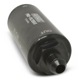Russell ProFilter 2 100 Microns Fuel Filter with -10 AN Inlet Size 751010 Filter, Pro-Filter 2, 75 Series, Male In/Out, Microns, 6.25 in. Length, Aluminum, Black, Each thumbnail 6