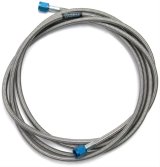 Russell Nitrous and Fuel Line Assemblies 658360 Hose, Braided Stainless Steel, -4 AN Female End, Blue, -4 AN Female End, Blue, 10 ft. Length, Each thumbnail 1