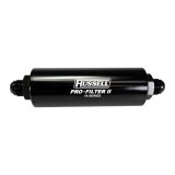 Russell ProFilter 2 40 Microns Fuel Filter with -10 AN Inlet Size 761004 Filter, Pro-Filter 2, 76 Series, Male In/Out, Microns, 9.75 in. Length, Aluminum, Black, Each thumbnail 2