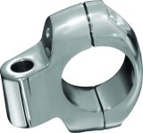 Kuryakyn Accessory Mounts and Clamps 1468 Mobile Device Clamp, Steel, Chrome, Hardware Included, 1.250 in. Diameter Mounting Hole, Each thumbnail 3